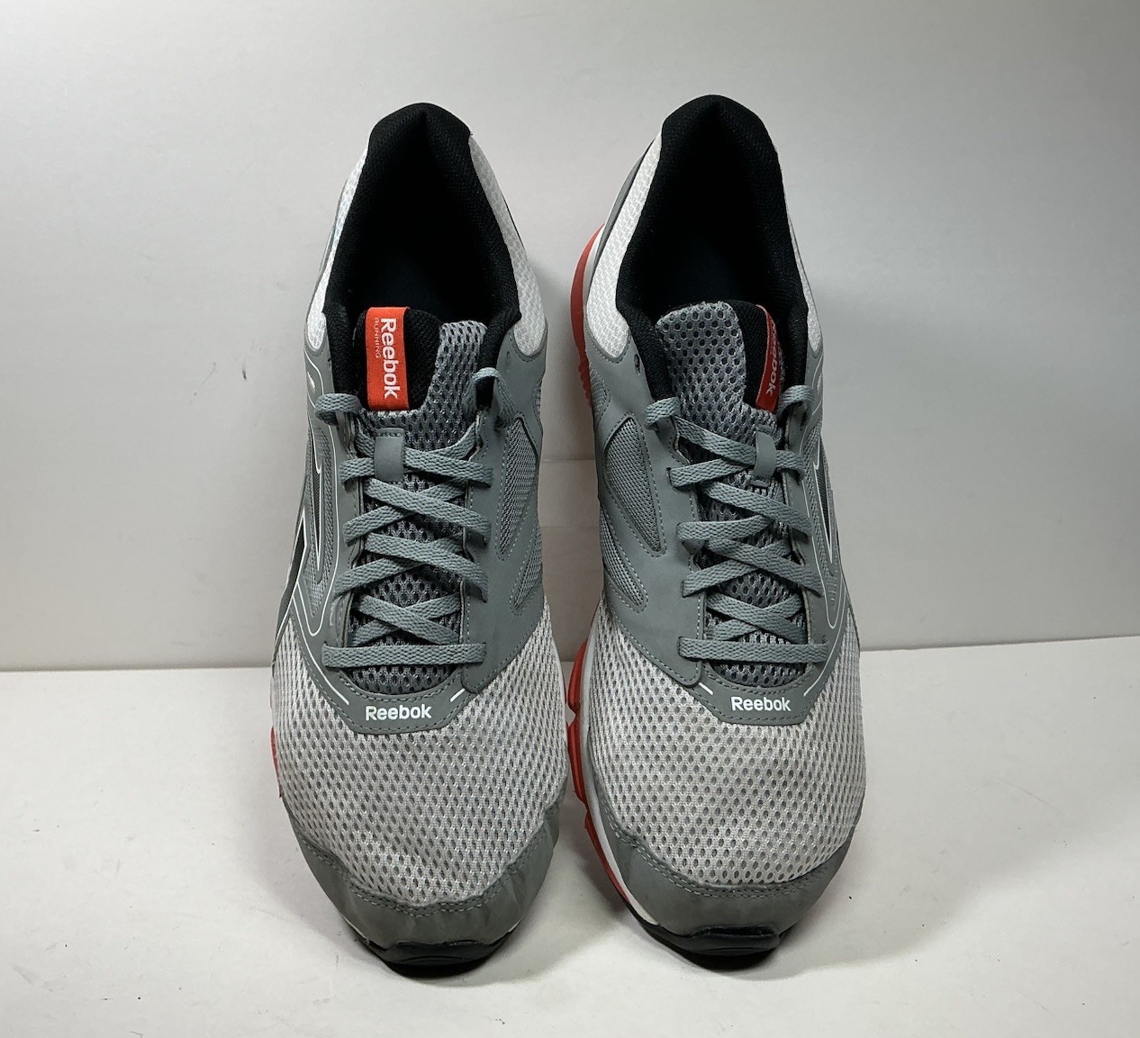 Reebok DMX Ride Running Shoes Mens Sz 13 Athletic Sneakers White Gray Orange thumbnail 6