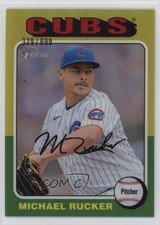 2024 Topps Heritage High Number Chrome /699 Michael Rucker #125 18bz