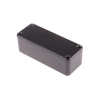 Abgeschirmtes GehäUse Schwarz, 89.1 X 35 X 30.3Mm, RS PRO 5174027