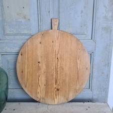C1224 Stara deska do pieczenia | Deska kuchenna | okrągła | Deska do ciasta | Średnica 50 cm