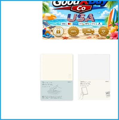 Midori MD Notebook A5 Grid Paper Set with Cover