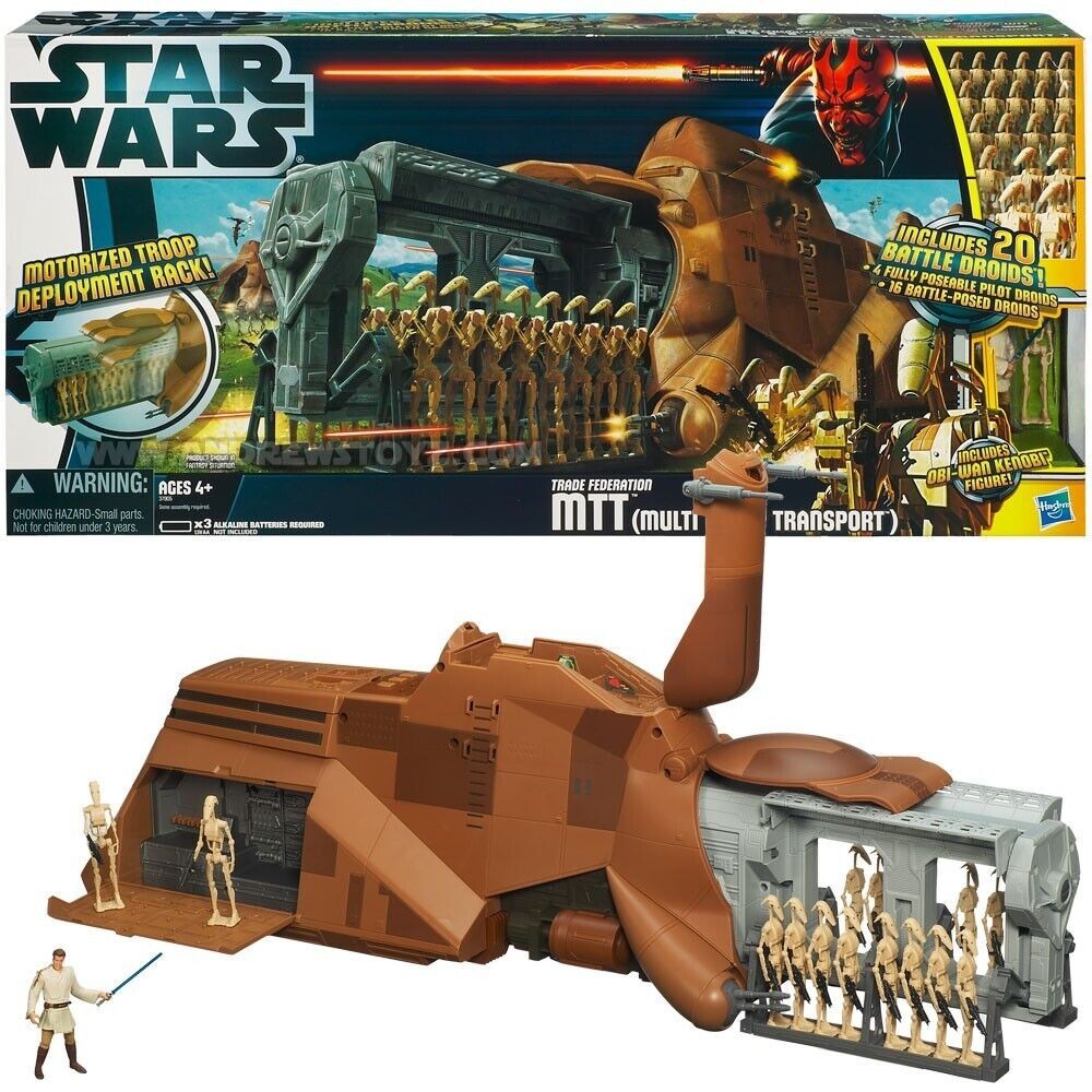 Star Wars Trade Federation MTT ケース Star Wars Hasbro 2012 Clone Wars Trade Federation MTT Multi Troop