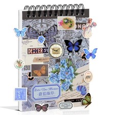 Junk Journal Supplies Precut Washi Stickers Book Stickers Book for1422