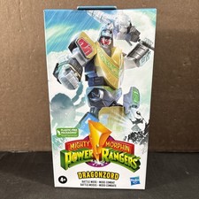 MIGHTY MORPHIN POWER RANGERS DRAGONZORD BATTLE MODE FIGURE VHS RETRO NEW