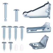 Screen Door Closer Kit, Quality Steel Storm Replacement Parts Silver