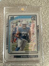 2024 optic Byron Murphy white sparkle rated rookie short print