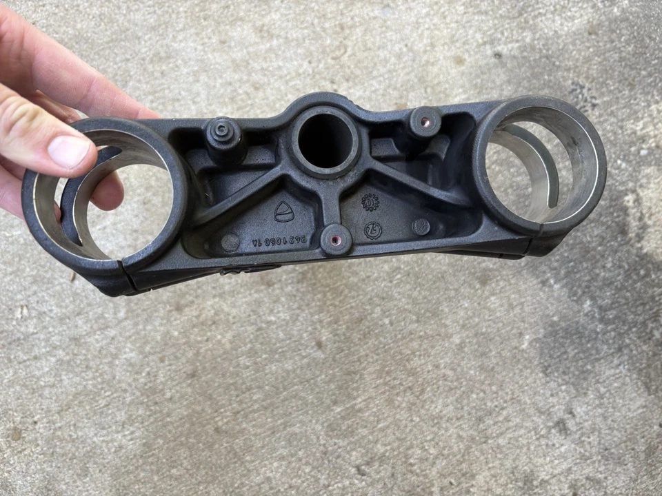 Horquillas y triple árbol Ducati Multistrada 1200s 2010-12, ¡¡en estado de funcionamiento!!! Foto 2 de 4