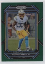 2022 Panini Prizm Green Prizm Derwin James Jr #156 0wx2