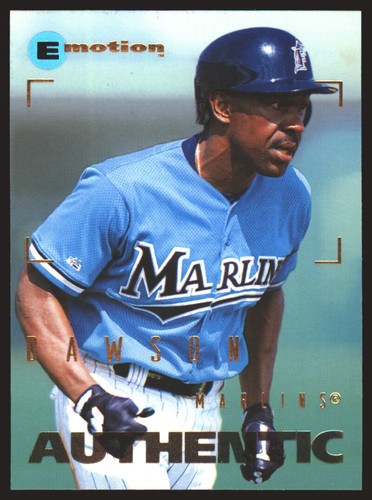 1995 Skybox Emotion Andre Dawson #129 card