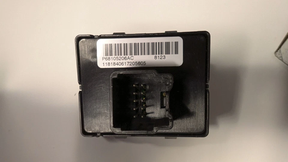 INTERRUPTOR DE CONTROL DE FRENO DE REMOLQUE 13-2024 RAM 1500 2500 3500 19-25 DURANGO OEM MOPAR Foto 2 de 3