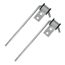 Universal Exhaust Hanger Rod, Heavy Duty Exhaust Muffler Hanger Rod, 2 Pack