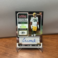2023 Contenders - Rookie Ticket Colby Wooden #188 Divisional Ticket /99 (AU, RC)