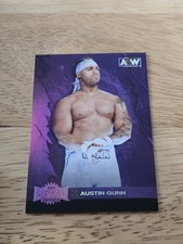2022 SkyBox Metal Universe AEW Purple Spectrum #37 Austin Gunn