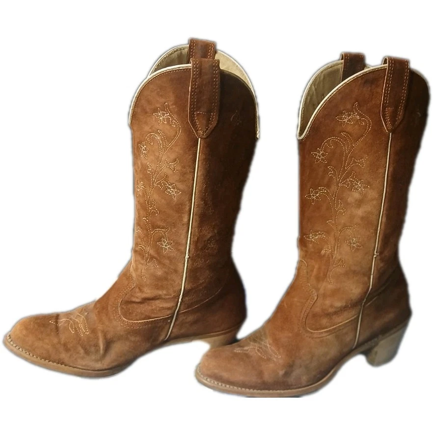 Vintage Wolverine Made In USA Boar Hide‎ Men\'s Boots Boarhide Size 10 M Pigskin Wolverine | Shoes | Wolverine Waterproof Brown Leather Boots  main image 3