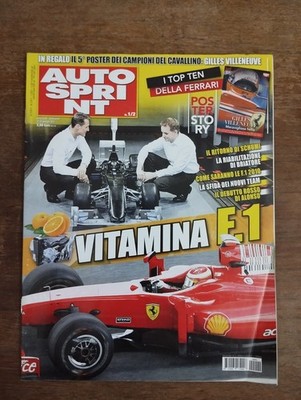 2010 01 18 AUTOSPRINT 18. JANUAR 2010 NR.1/2 JAHR XLVIV MIT POSTER STORY