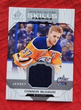 2018-19 SP GAME USED HOCKEY 🔥 #AS-CM CONNOR MCDAVID ALL-STAR SKILLS FABRICS