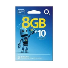 Official O2 Classic Pay As You Go SIM Card Standard/Micro/Nano