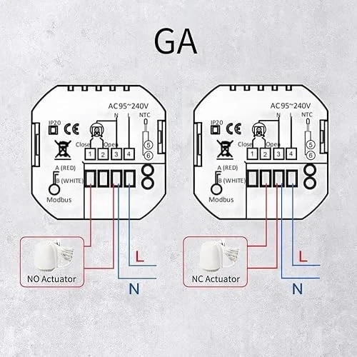 MOES GB termostato di vita intelligente WiFi, Tuya APP 5+1 - Image 2 of 4