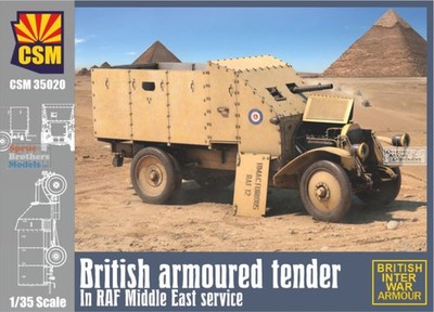 CSM35020 1:35 Copper State Models British Armoured Tender in RAF Middle East
