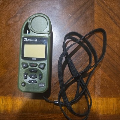 Kestrel 5500 Weather Meter, Olive Drab Green ( requires app for all functions)