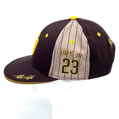 Cappello Berretto Baseball Fernando Tatis Jr. El Nino San Diego Padres 23 Snapback Marrone - Foto 9 di 15
