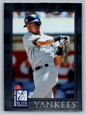 1998 Donruss Elite Baseball #8 Derek Jeter - VG - New York Yankees