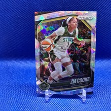 2025 WNBA Prizm Zia Cooke#110 Cracked Ice