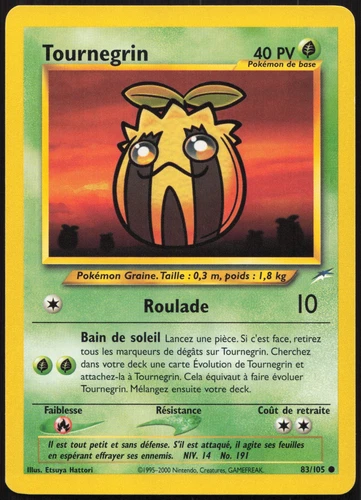 Pokemon Card Tournegrin 83/105 Neo Destiny French