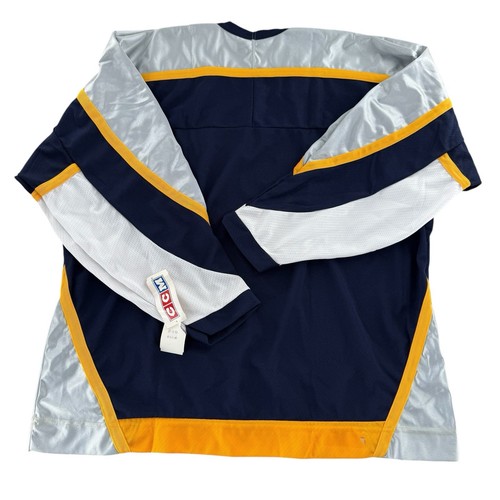 BLANK Nashville Predators NHL Vintage Hockey Jersey Size XXL CCM New Old Stock - Picture 6 of 10