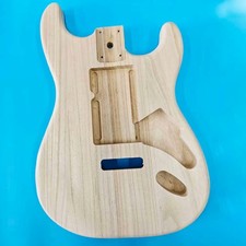 DIY Unfinished Electric Guitar Body - Paulownia Wood Replacement Solid Wood