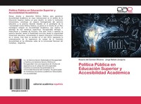 PolíTica PúBlica En EducacióN Superior Y Accesibilidad AcadéMica Taschenbuch