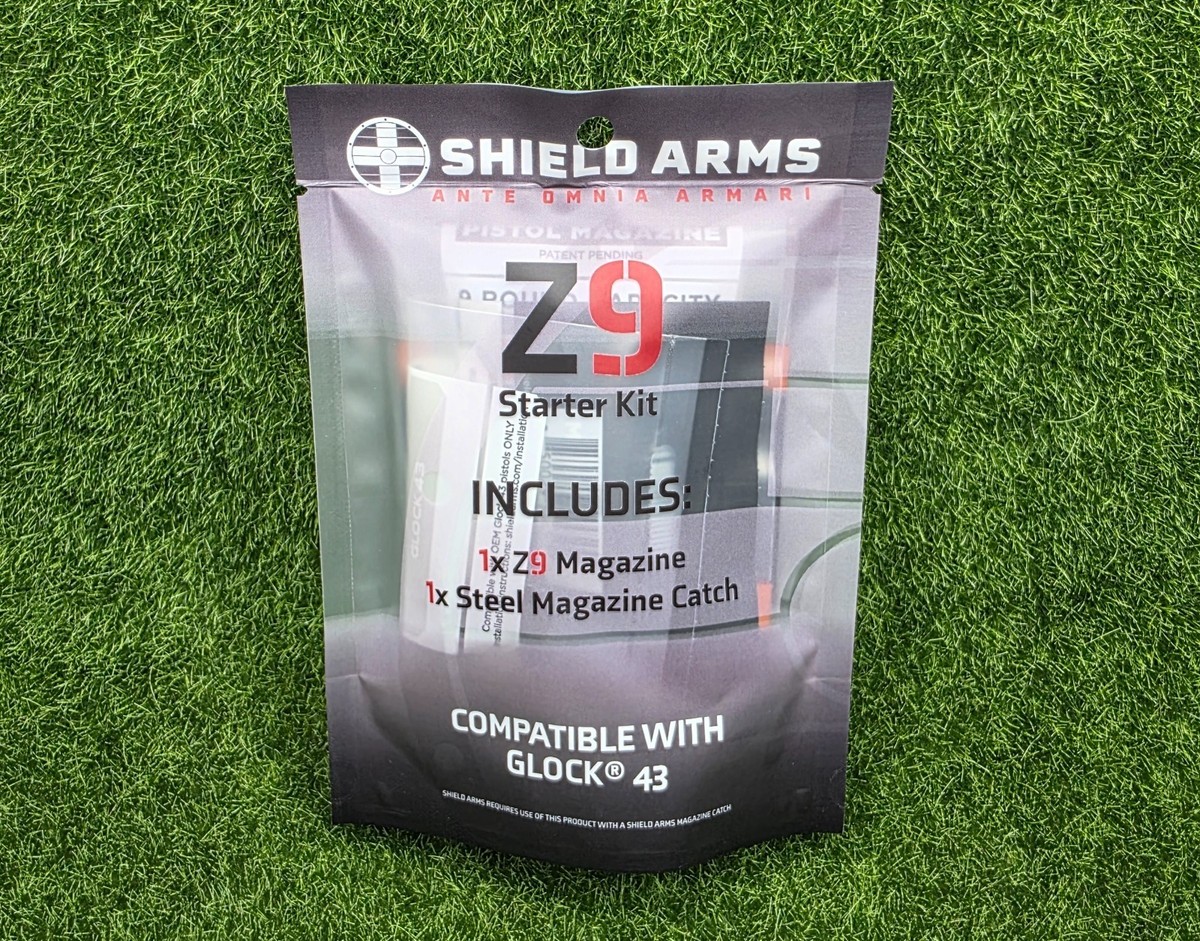 Shield Arms Z9 Starter Kit Glock 43, 9rd Mag + Steel Mag Catch