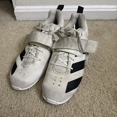 Adidas Adipower 2 Weightlifting Shoes Men s 10 Style: GZ5953 White Black Power