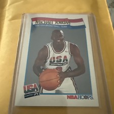 1991-92 Hoops Michael Jordan #579 USA