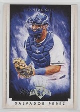 2015 Panini Diamond Kings Silver 74/99 Salvador Perez #121 o7m