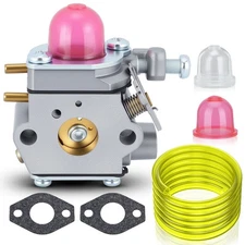 Hipa Carburetor Kit For Walbro WT-973 Troy-Bilt TB22EC TB32EC TB80EC 753-06190