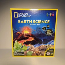 National Geographic NIB STEM Earth Science Activity Kit, Boy Girl Age 5 Gift