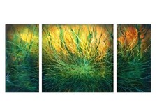 wall art decorative painting original home green decorative large modern M. Lang