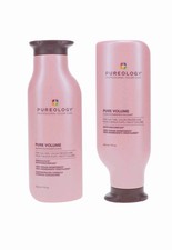 Pureology Pure Volume Shampoo Conditioner Duo 9oz Set Volumizing Color Safe NEW