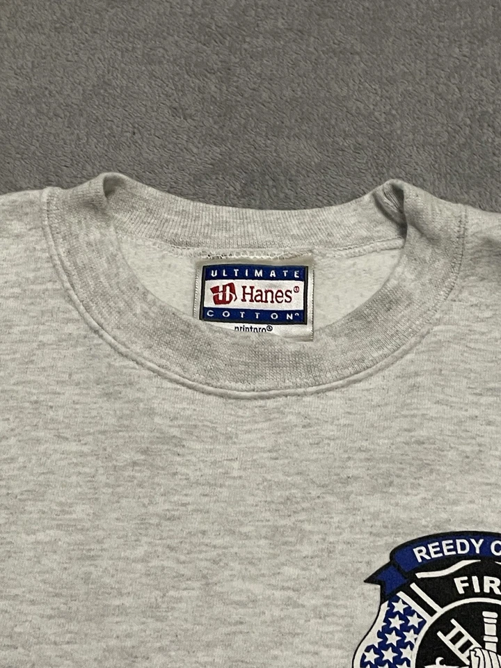 Винтажный свитшот Reedy Creek Fire Rescue x Walt Disney World литой член размер S - Изображение 4 из 4