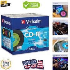 CD-R Blank Discs 700MB 80min 52X Recordable Disc for Data and Music with Digi...