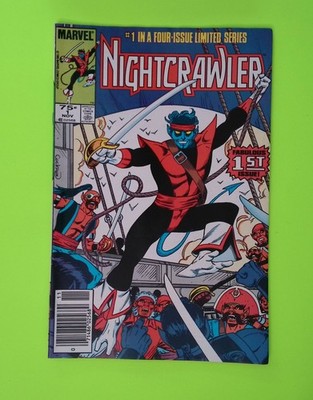 Nightcrawler #1 Vol. 1 1985 Marvel Comics 1st App Newsstand Mid Grade SD21-137
