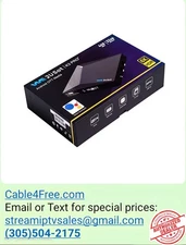 Save $ New 2026 We2USat K3 PRO + Cable TV No Monthly Fees Voice Remote FREE SHIP