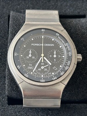 Vintage IWC Porsche Design Titan Chronograph Referenz 3732 von 1984 Jahren