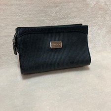 Borsa pochette BULGARI in pelle nera