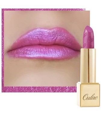 Oulac Lipstick Barbie Pink Metallic 3D Shine Lightweight Hydrating 15 Velocity