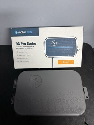 Rachio R3 Pro Series Smart Controller 8 Zone 8ZULWC-PS New Open Box! *READ*