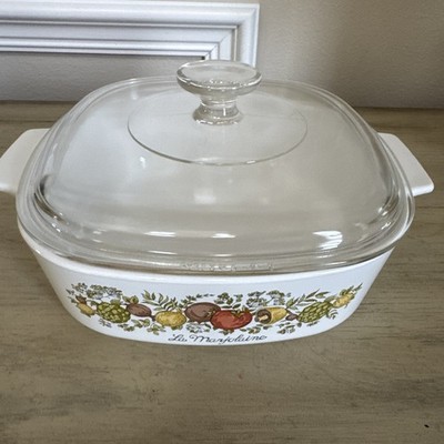 Rare Original Corning Ware La Marjolaine  A-2-B 2 Liter with Lid.