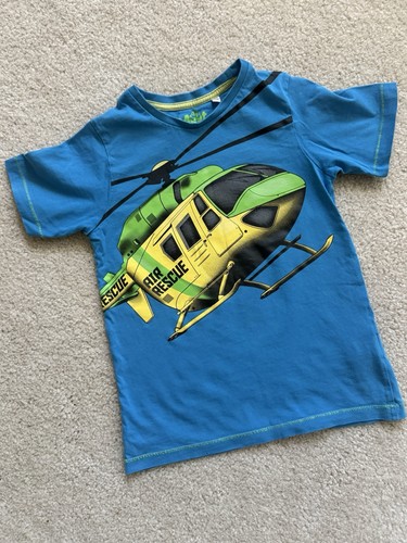 Helicopter T-shirt 5-6yrs. (EU122)