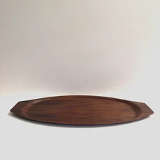 Teak Molded Plywood Tray Kalmar Sweden 22" x 10" Danish Modern MCM Nice Piece!